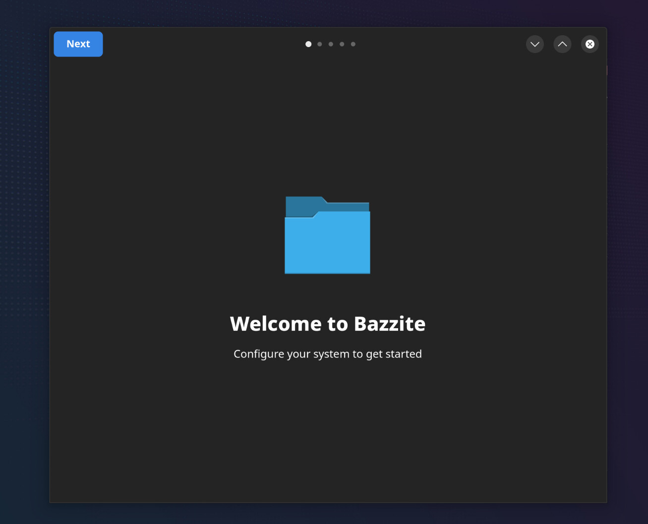 Welcome to Bazzite|618x500, 75%